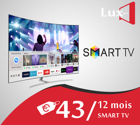 ABONNEMENT IPTV SMART TV 12 MOIS - Luxpro-iptv