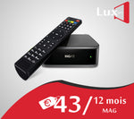 ABONNEMENT IPTV MAG 12 MOIS - Luxpro-iptv