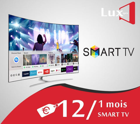 ABONNEMENT IPTV SMART TV 1 MOIS - Luxpro-iptv