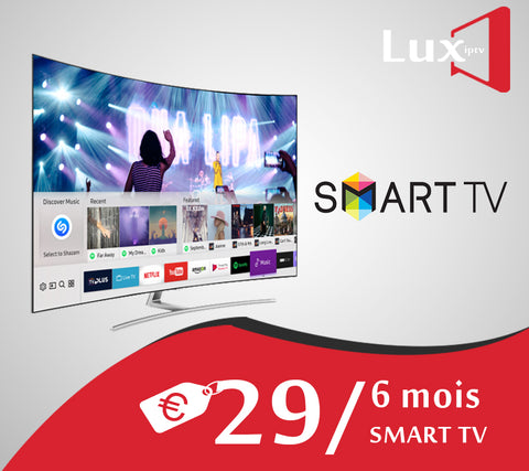 ABONNEMENT IPTV SMART TV 6 MOIS - Luxpro-iptv